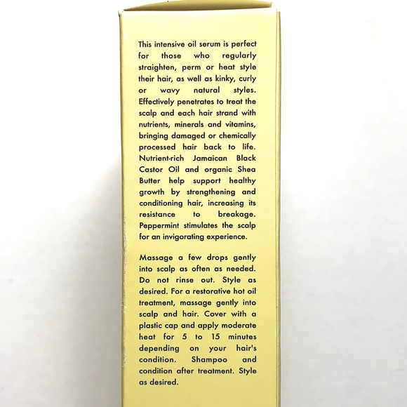 Shea Moisture Jamaican Black Castor Oil Strengthen & Restore Hair Serum - Picture 3 of 5